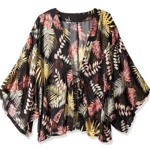 🌿🌴Kimono Printed Chiffon Open Front🌴🌿